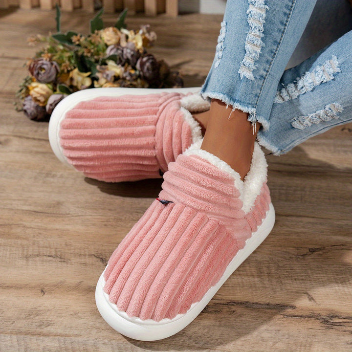 CozyStep Plush House Slippers