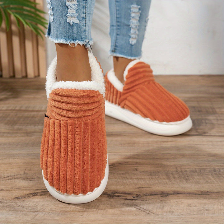 CozyStep Plush House Slippers