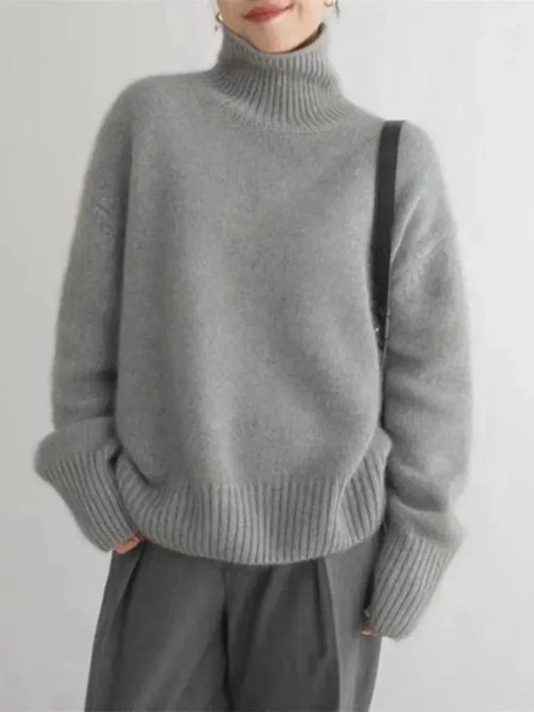 Amaya | Premium Cozy Turtleneck Sweater