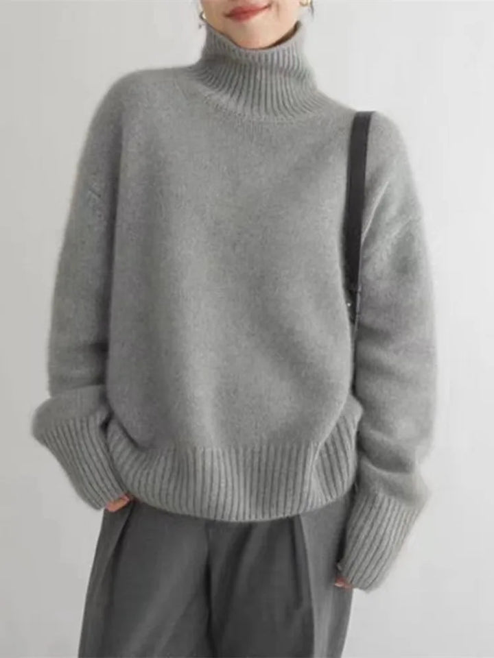 Isabella | Stylish High Neck Sweater