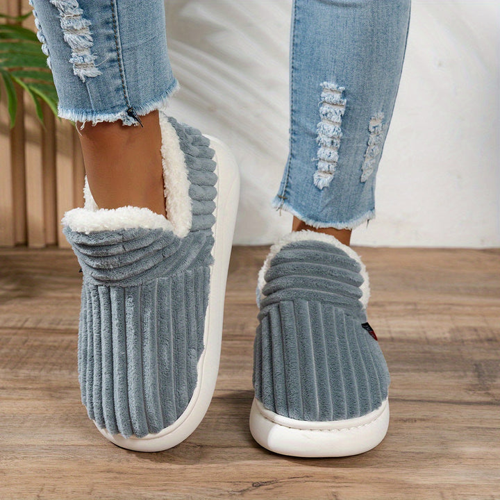 CozyStep Plush House Slippers